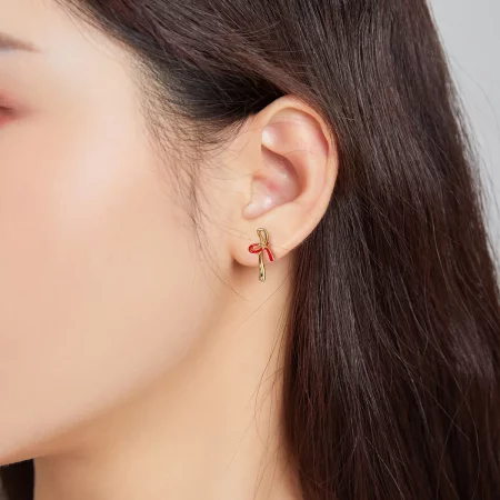 Pandora Style Small Wish Stud Earrings - SCE1058