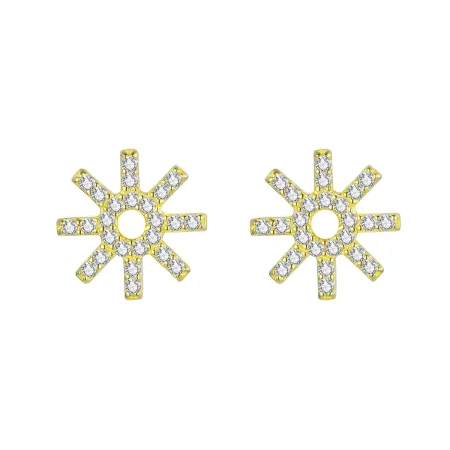 Pandora Style Star Stud Earrings - BSE257