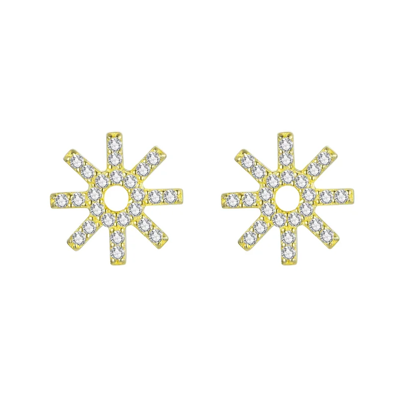(image for) Pandora Style Star Stud Earrings - BSE257 - Product Image