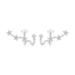 (image for) Pandora Style Star Stud Earrings - BSE700