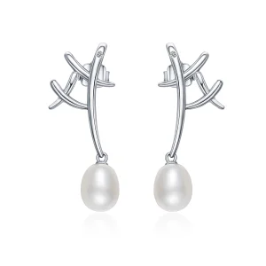 (image for) Pandora Style Time Silhouette Stud Earrings - VSE079