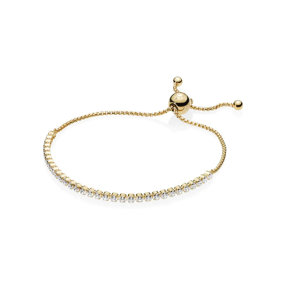sparkling strand bracelet pandora shine clear cz 560524cz