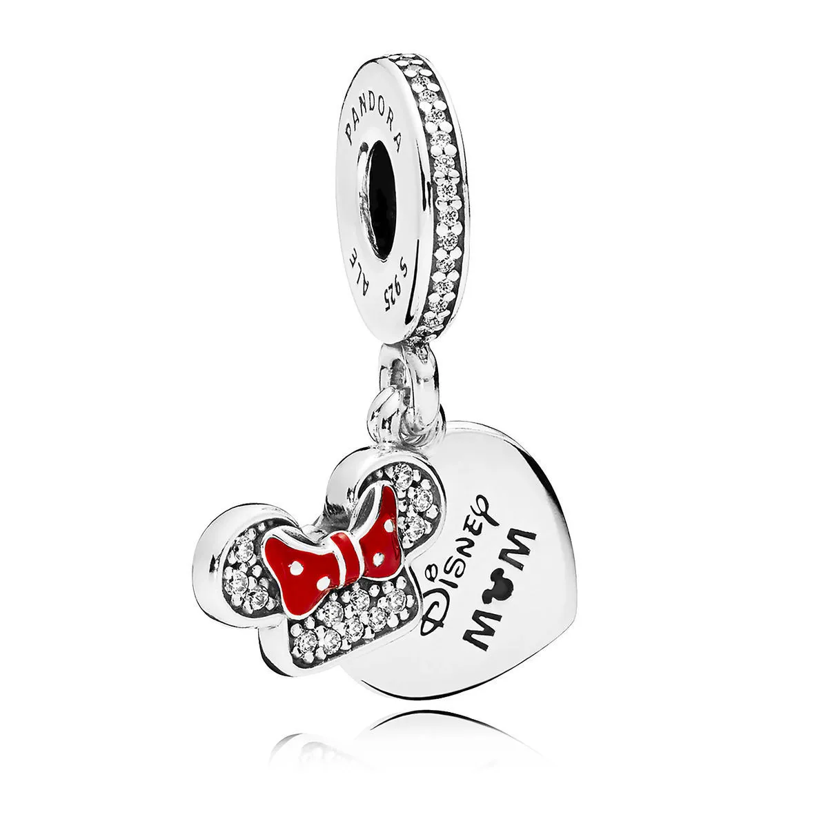 minnie mouse disney mom charm by pandora 7501057371562p