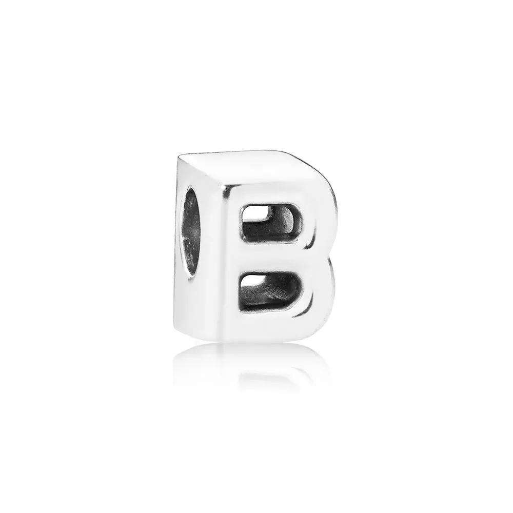 pandora letter b charm 797456