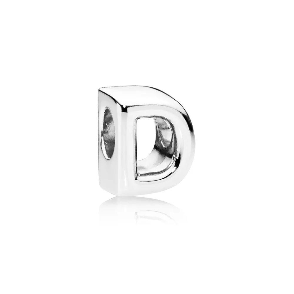 pandora letter d charm 797458