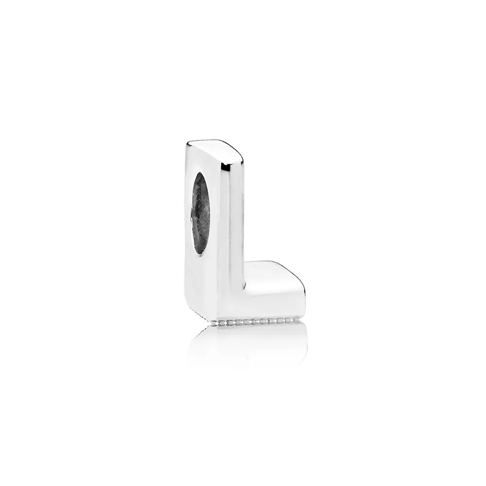 pandora letter l charm 797466
