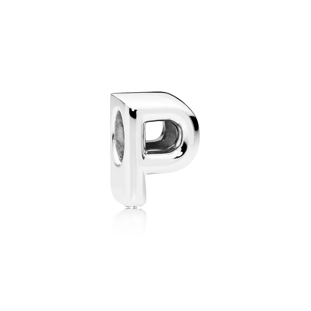 pandora letter p charm 797470