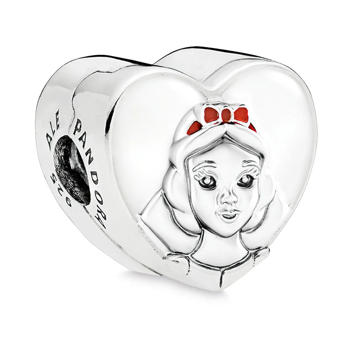 snow white portrait charm by pandora 7501057372016p