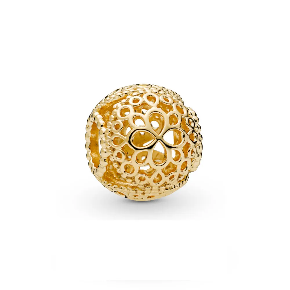Openwork Flower Charm, Pandora Shine™ - 767853