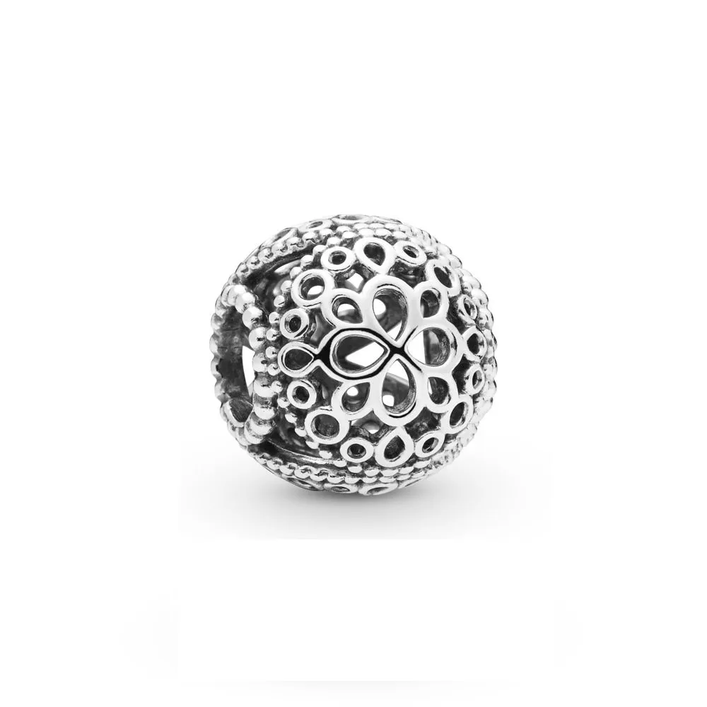 PANDORA Openwork Flower Charm - 797853