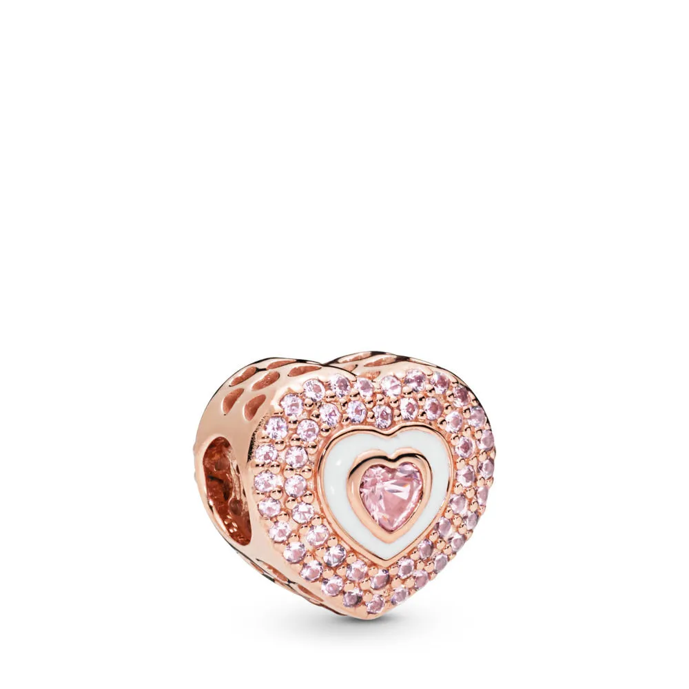 PANDORA Hearts on Hearts Charm - 788097NPR