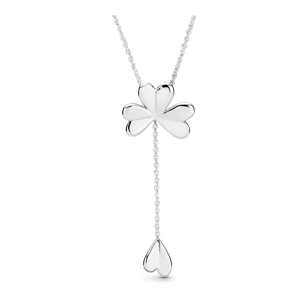 PANDORA Lucky Four-Leaf Clover Necklace - 397925