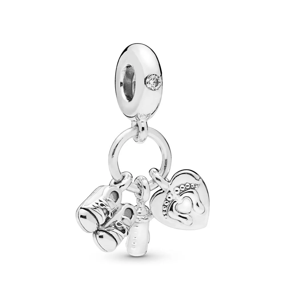 pandora my little baby dangle charm 798106cz