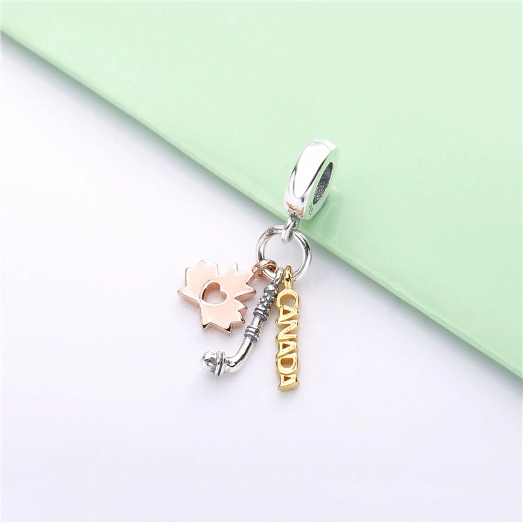 (image for) Canada Dangle Charm, Pandora Rose™ - 798028 - View 3