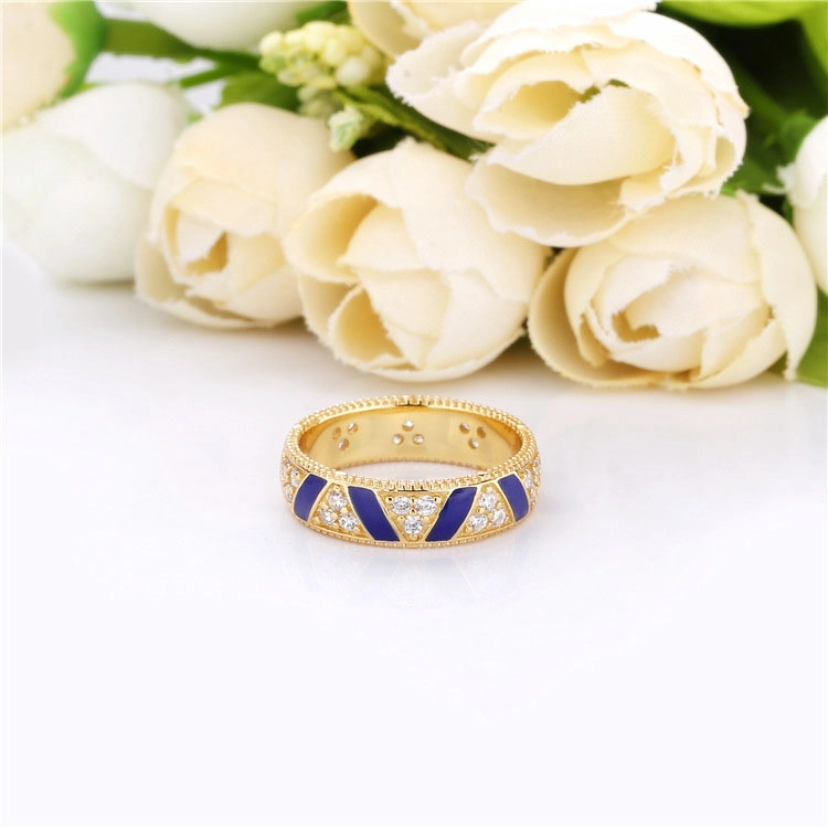 (image for) Exotic Stones & Stripes Ring, Pandora Shine™ - 168057CZ - View 3