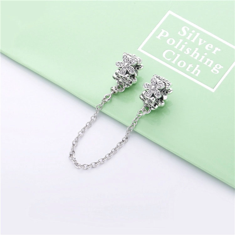 (image for) PANDORA Daisy Safety Chain - PA0038-1 - View 2