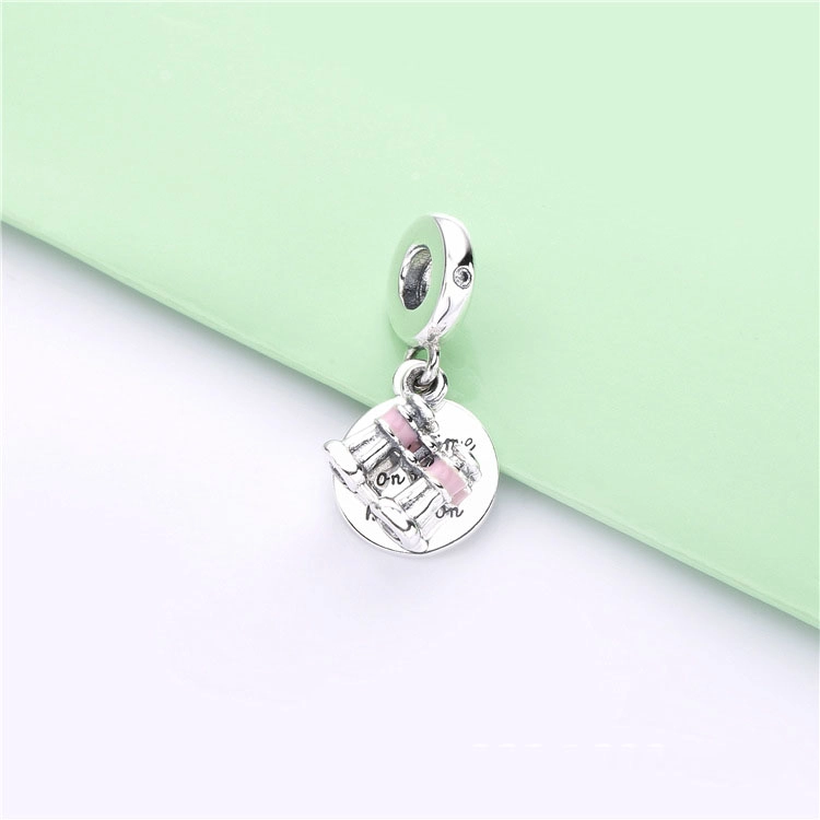(image for) PANDORA Heart Binoculars Charm Dangle - 798062CZ - View 4