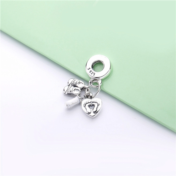(image for) PANDORA My Little Baby Dangle Charm - 798106CZ - View 2
