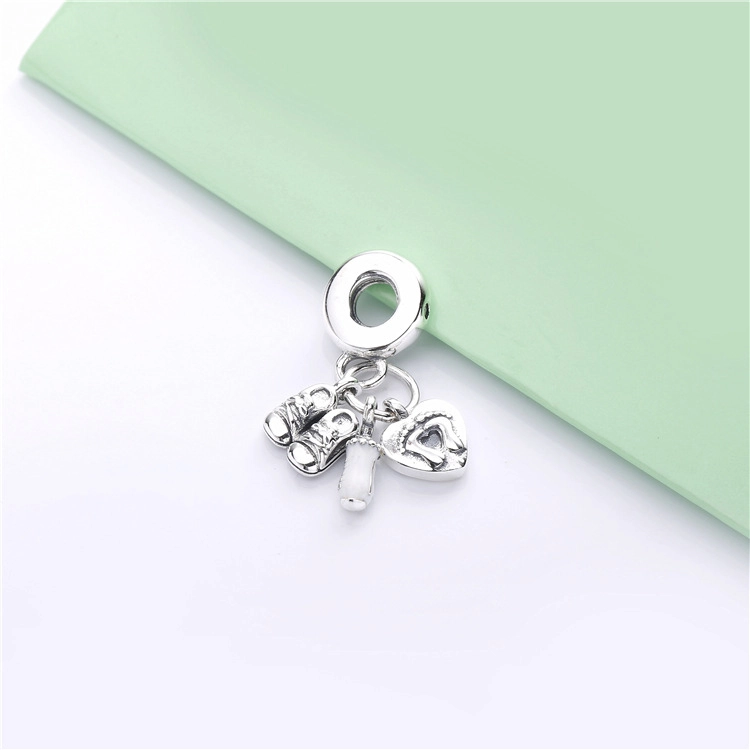 (image for) PANDORA My Little Baby Dangle Charm - 798106CZ - View 3