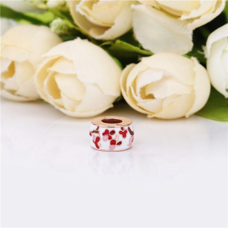 (image for) PANDORA Peach Blossom Flower Spacer - 788111ENMX - View 4
