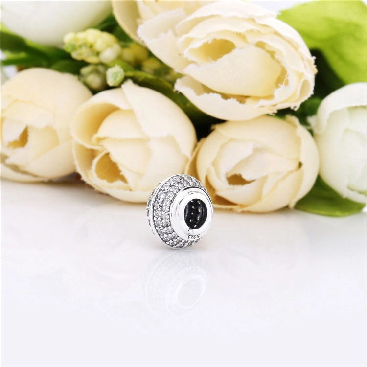 (image for) PANDORA Sparkling Pavé Spacer Charm - 798066CZ - View 3