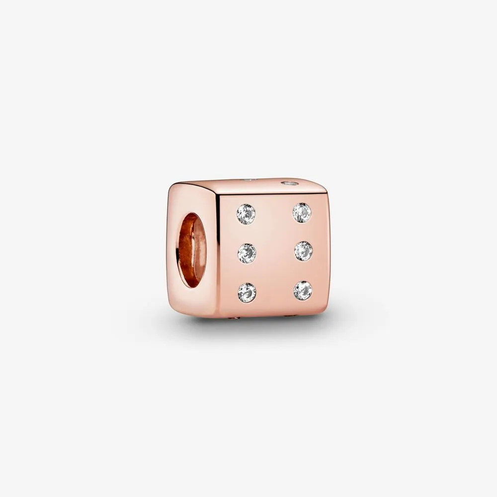 pandora dazzling dice charm 781269c01