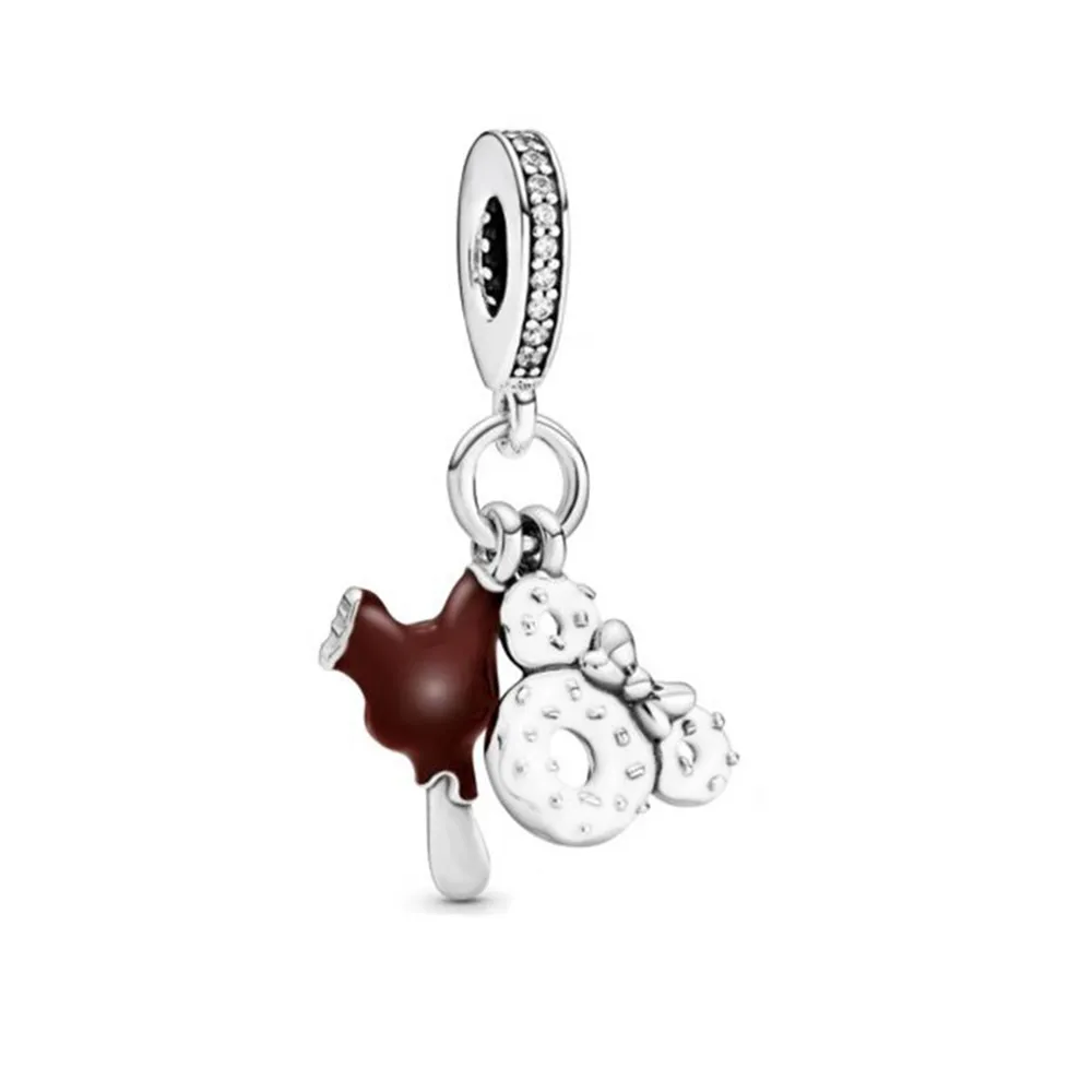 pandora disney park ice cream donut dangle charm 798894c01