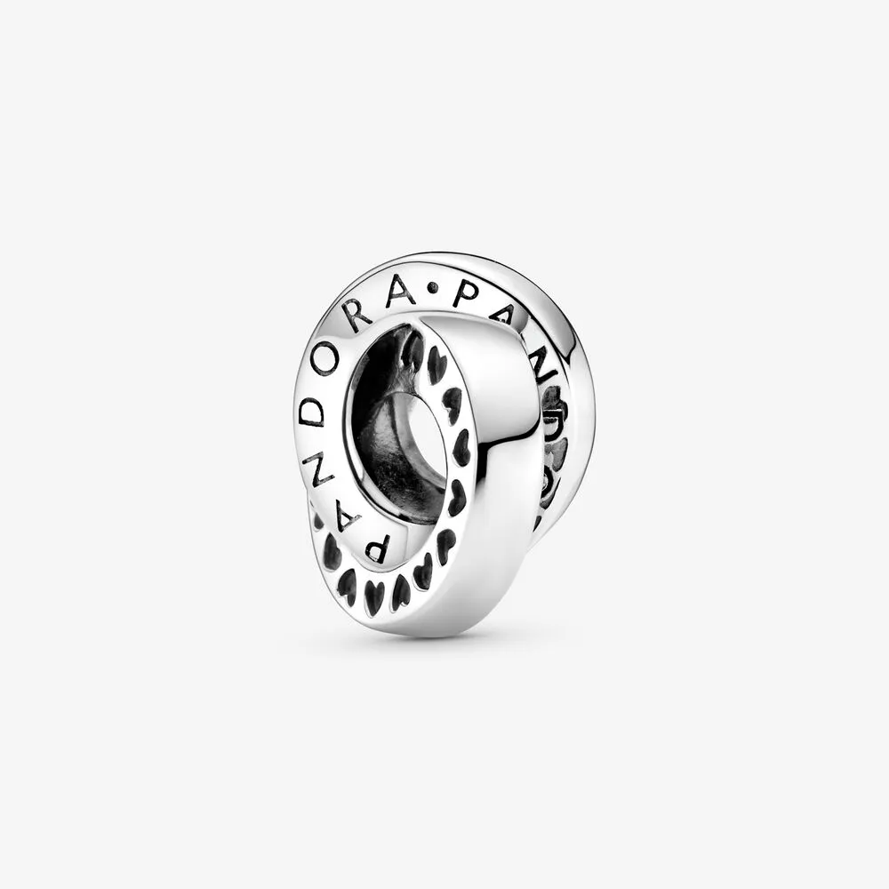 pandora logo heart bands spacer charm 799035c00