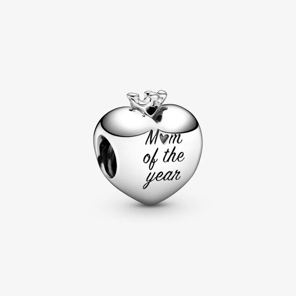 pandora mom of the year heart charm 798823c00