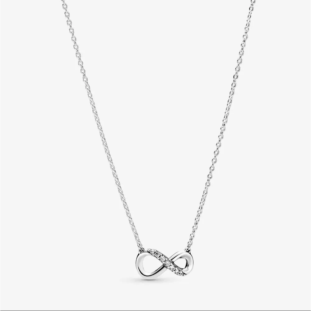 PANDORA Sparkling Infinity Collier Necklace - 398821C01