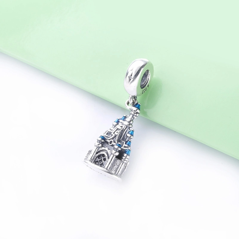 (image for) Cinderella Castle Dangle Charm by Pandora Jewelry – Walt Disney World - P4000209 - View 2