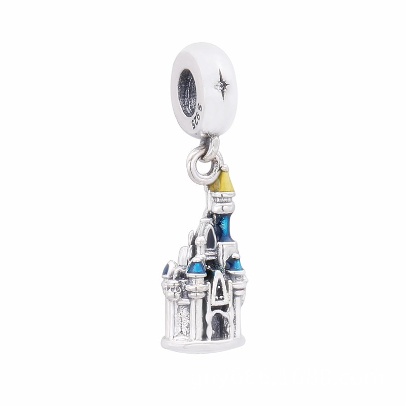 (image for) Pandora Dangle Charm x Tokyo Disneyland Castle - PJ00729-1 - Product Image