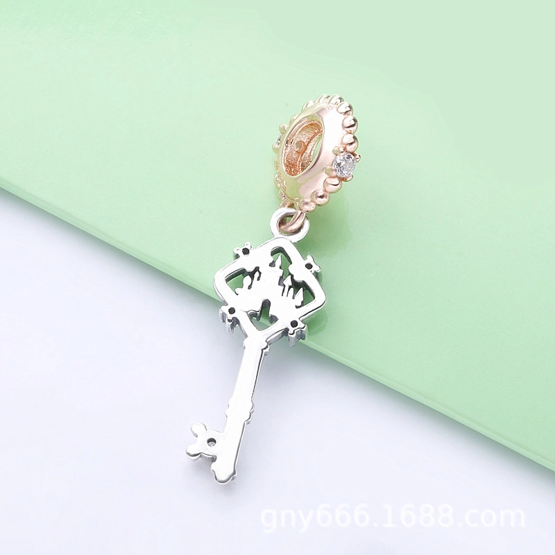 (image for) Pandora Disney Parks Key Dangle Charm - 788226CZ - View 3