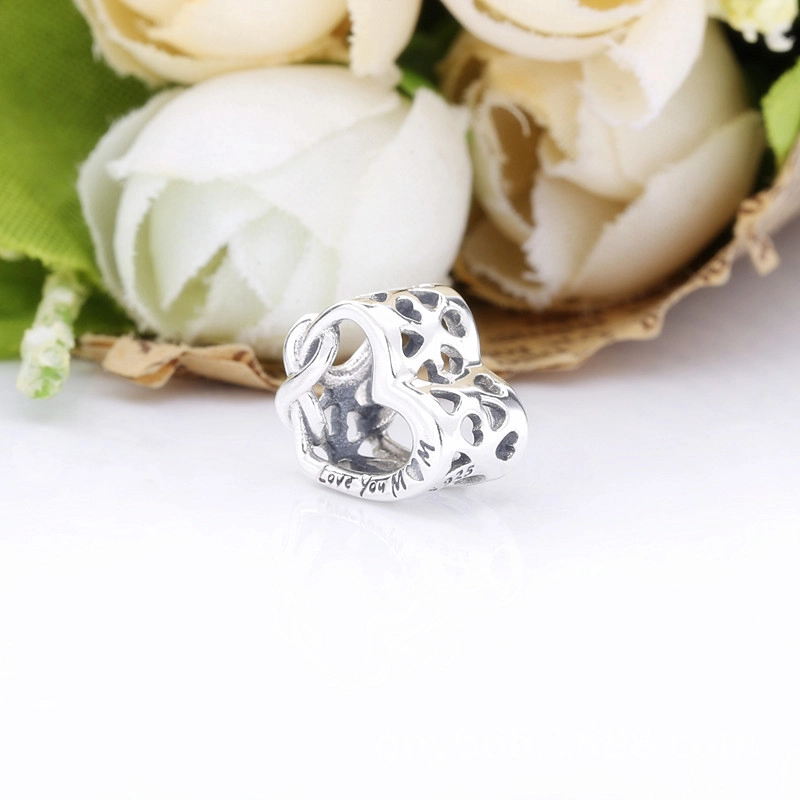 (image for) PANDORA Love You Mum Infinity Heart Charm - 798825C00 - View 4