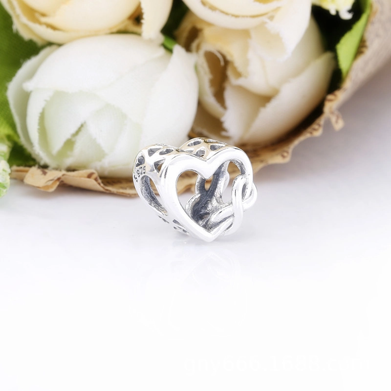 (image for) PANDORA Love You Mum Infinity Heart Charm - 798825C00 - View 5