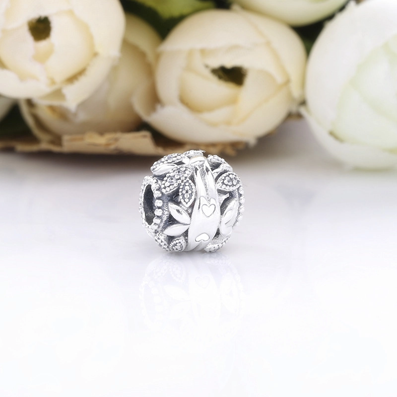 (image for) PANDORA Openwork Family Tree Charm - 798879C01 - View 4