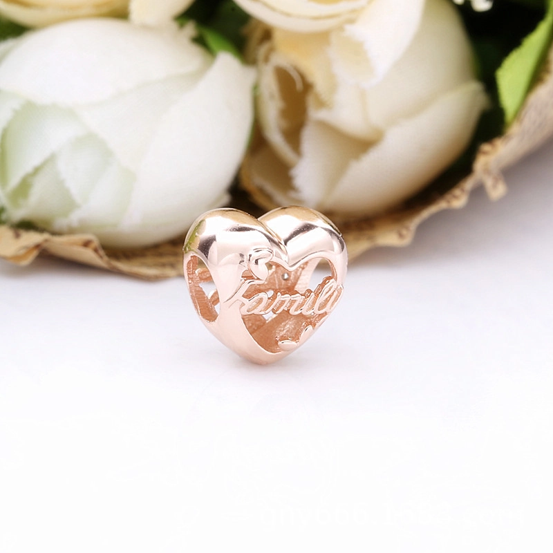 (image for) PANDORA Openwork Family Tree Heart Charm - 788826C01 - View 3