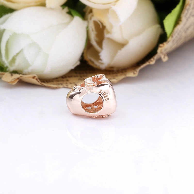 (image for) PANDORA Openwork Family Tree Heart Charm - 788826C01 - View 5