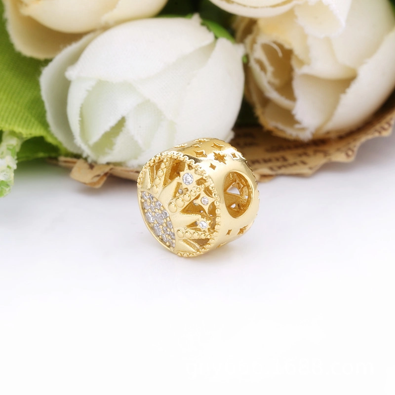 (image for) PANDORA Shine Sun Openwork Charm - 768778C01 - View 5