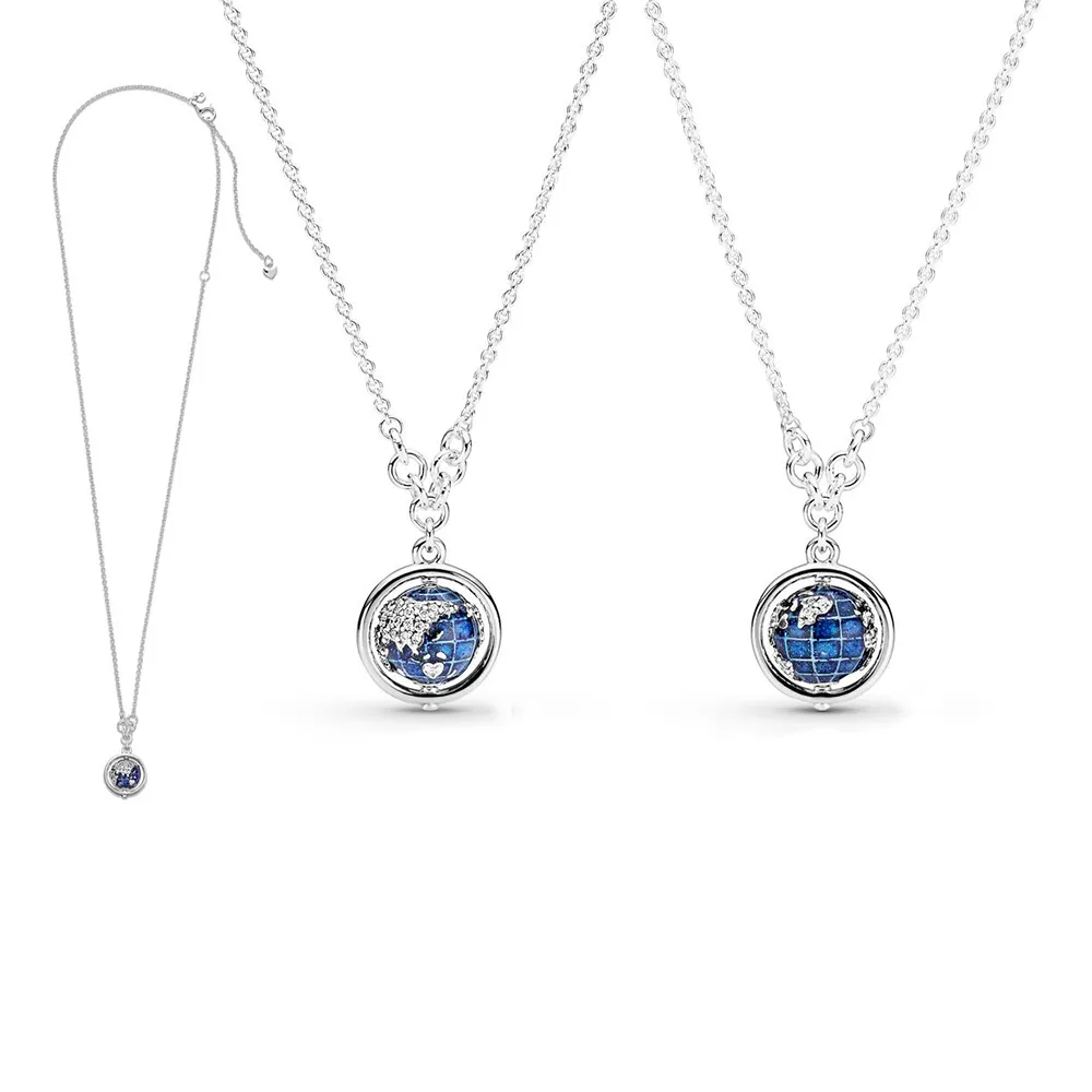 Pandora Globe Necklace - 399235C01