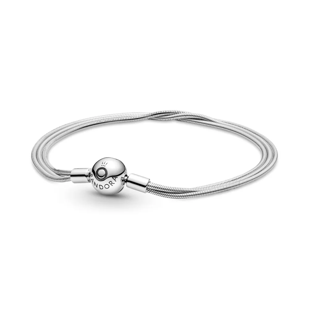 pandora moments multi snake chain bracelet 599338c00
