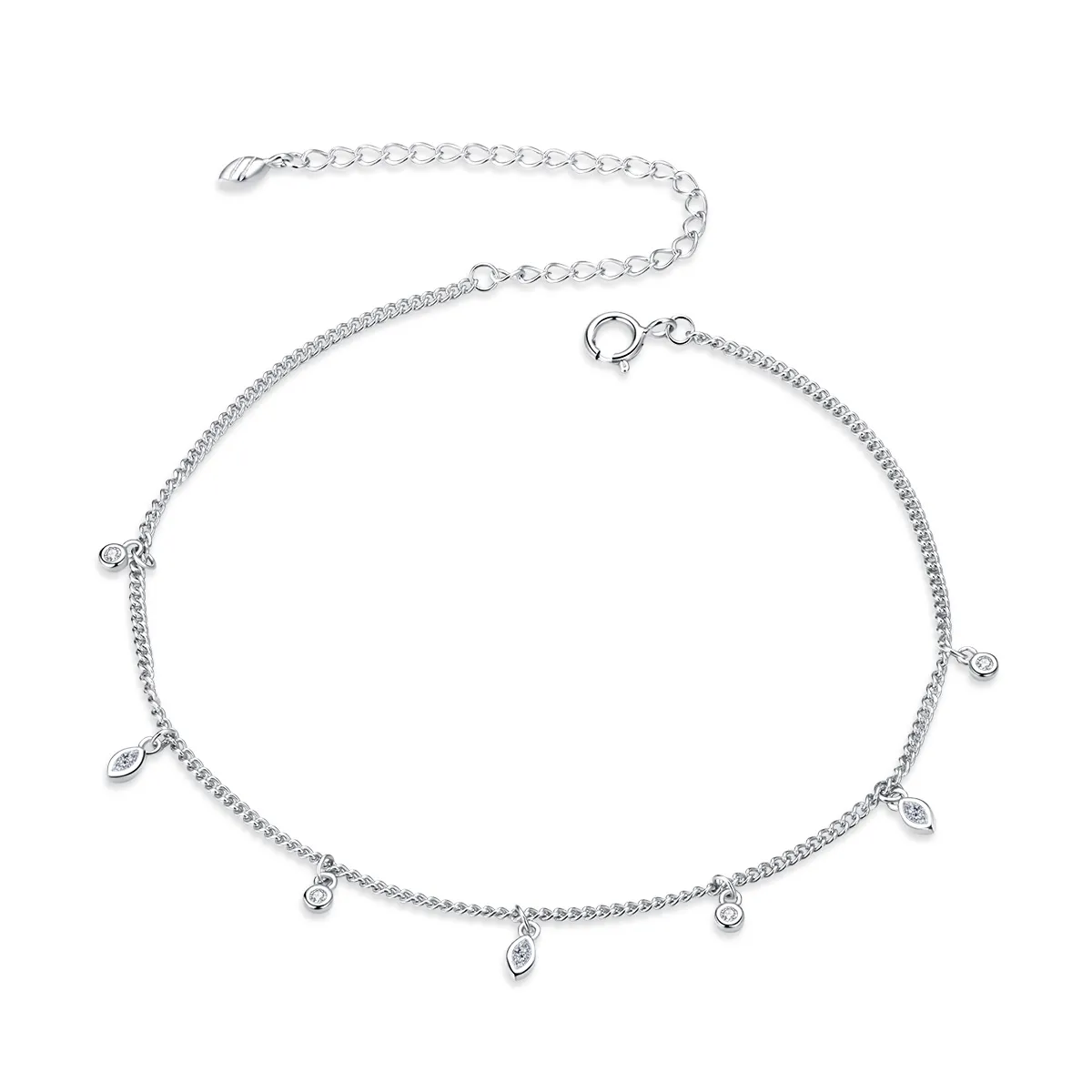 pandora style silver tassel bracelet sct018