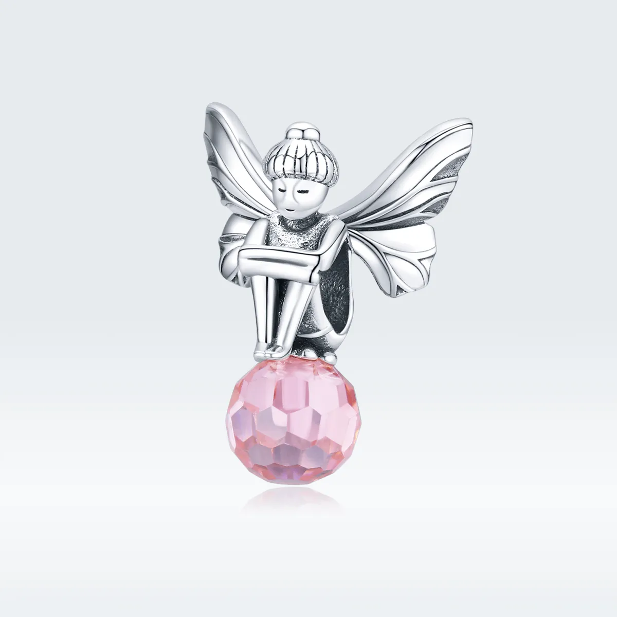 Pandora Style Silver Flower Elf Charm - SCC1483