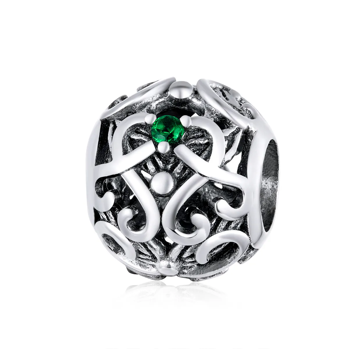 pandora style silver vintage cross charm scc1511
