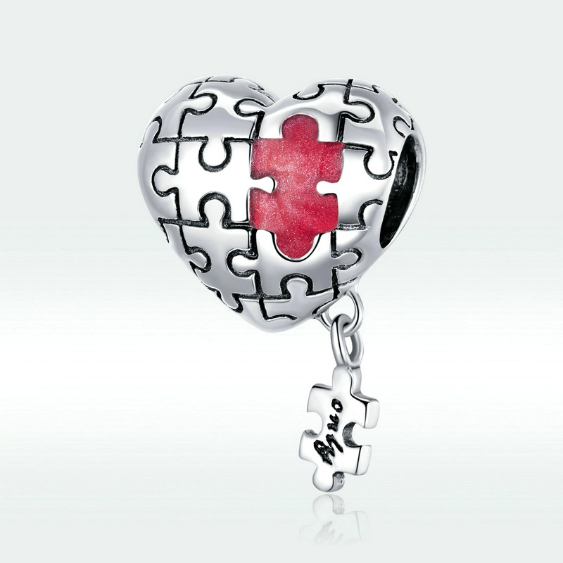 (image for) Pandora Style Silver Autism Charm - SCC1635 - Product Image