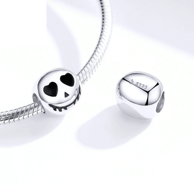 (image for) Pandora Style Silver Ghost Charm - SCC1359 - View 2