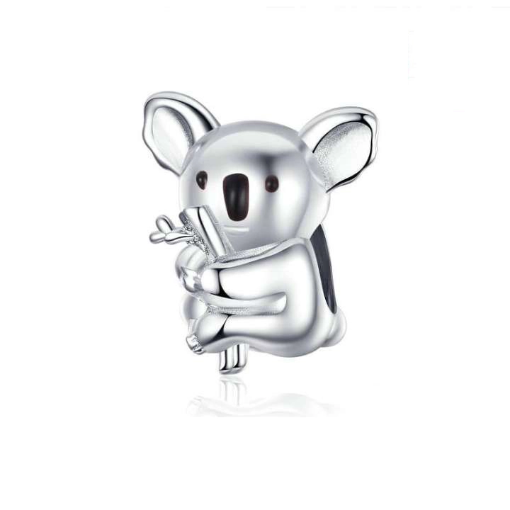 (image for) Pandora Style Silver Koala Bear Charm - BSC093 - Product Image
