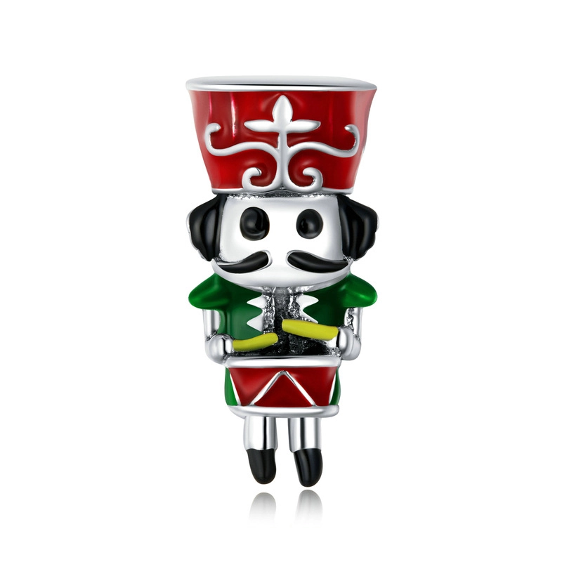 (image for) Pandora Style Silver Nutcracker Charm - SCC1638 - Product Image