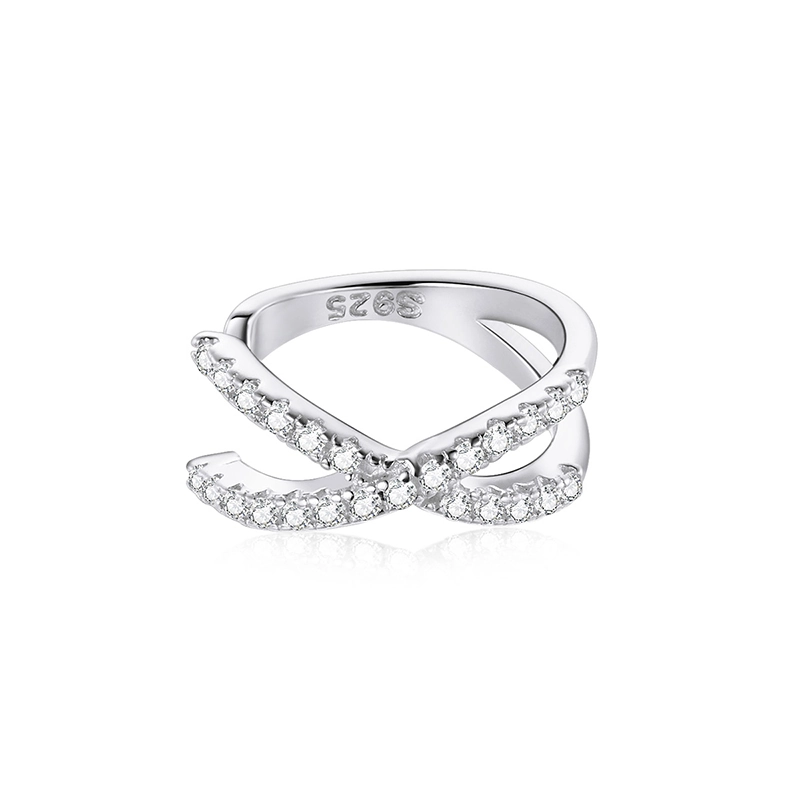 (image for) Pandora Style Silver Cross Ear clip - SCE997-A - Product Image