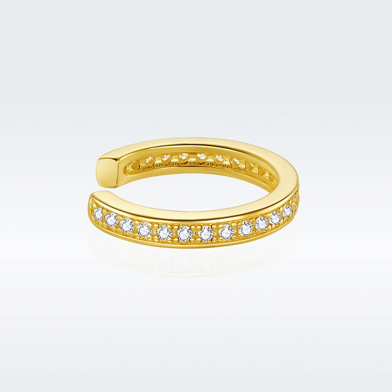 (image for) Pandora Style Silver Simple Ear clip - SCE998-B - Product Image